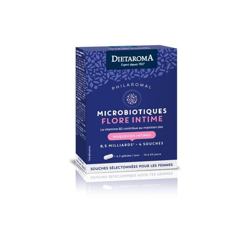 Microbiotiques Flore intime 20 gélules