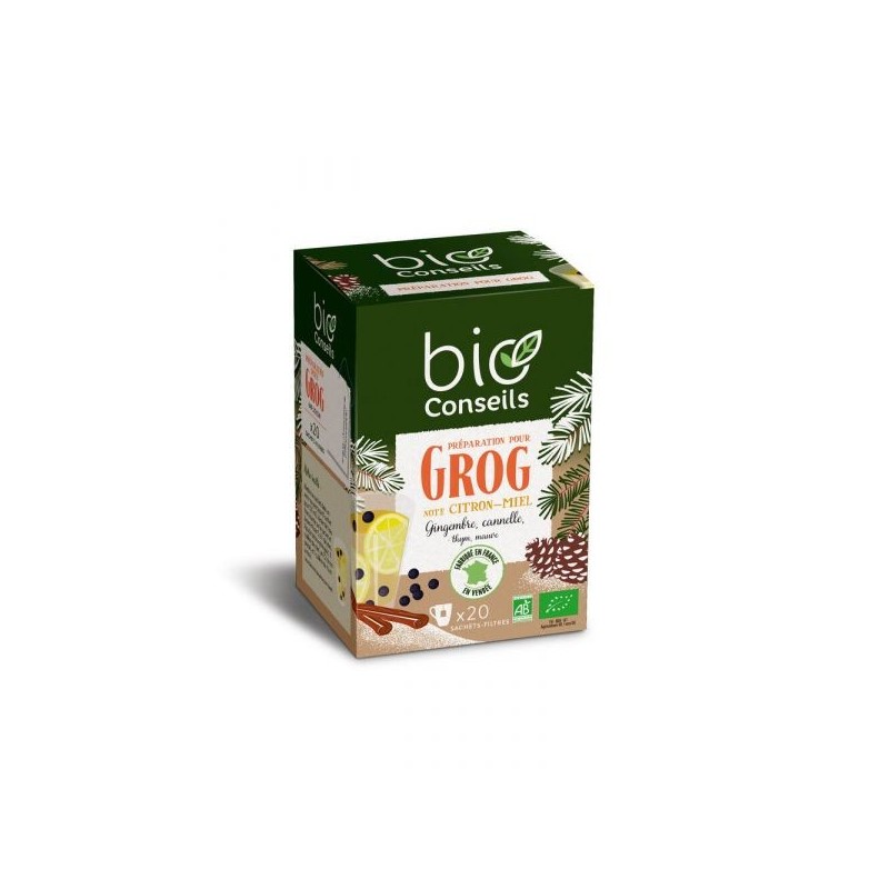 Infusion Grog Boîte 20 sachets
