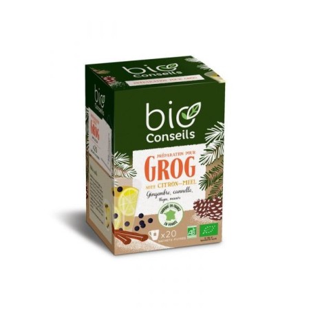 Infusion Grog Boîte 20 sachets