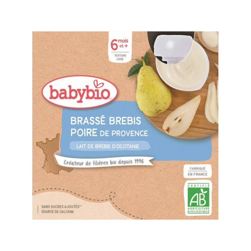 Brassé au lait de Brebis d'Occitanie  Poire de Provence