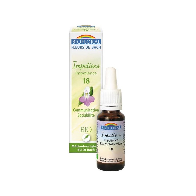 18 Impatience (Impatiens) Flacon 20 ml