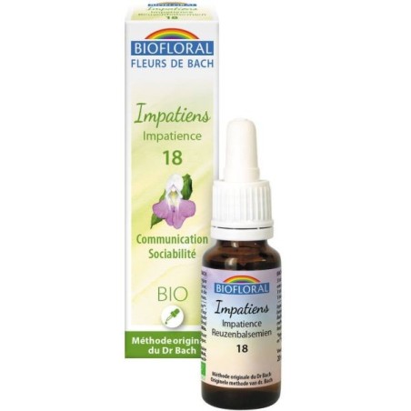 18 Impatience (Impatiens) Flacon 20 ml
