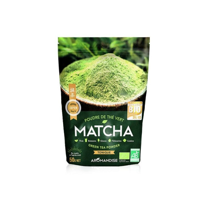 Poudre de thé vert Matcha Sachet 50 g