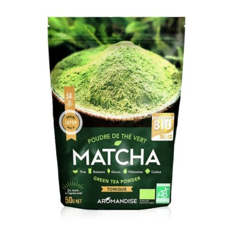 Poudre de thé vert Matcha Sachet 50 g