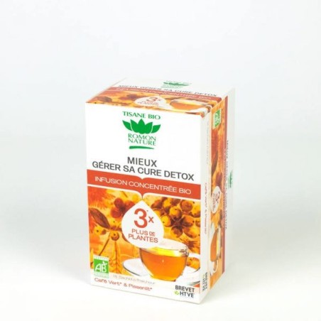 Mieux gérer sa cure détox Boîte  18 sachets