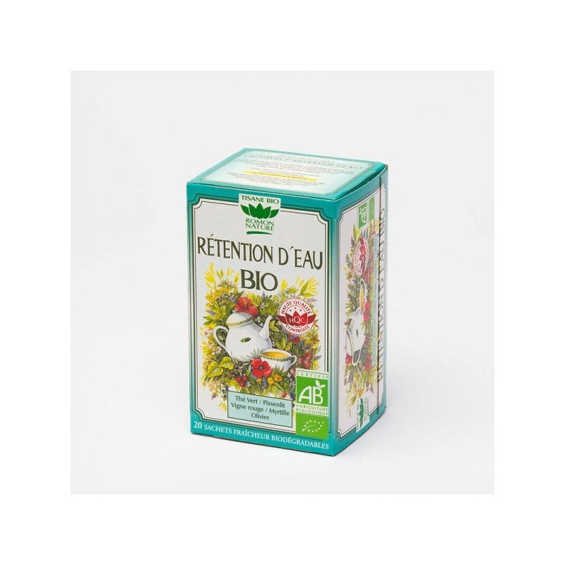 Rétention d'eau Boîte 18 sachets