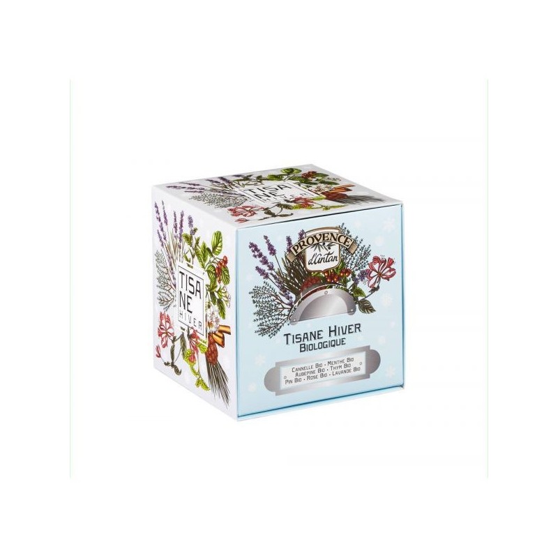 Tisane cube Hiver Recharge boîte carton 24 sachets