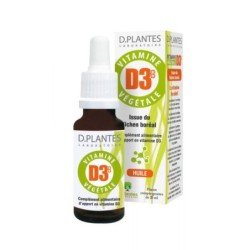 Vitamine D3 400 UI Végétale Flacon 20 ml