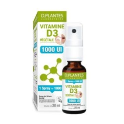 Vitamine D3 1000 UI Végétale Spray 20 ml