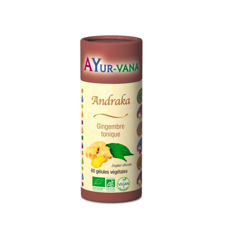 Andraka (Gingembre) 60 gélules végétales