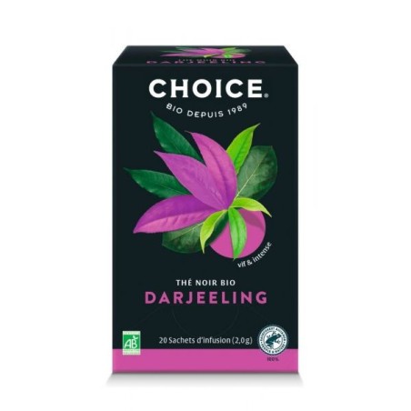 Thé noir Darjeeling Boîte 20 sachets