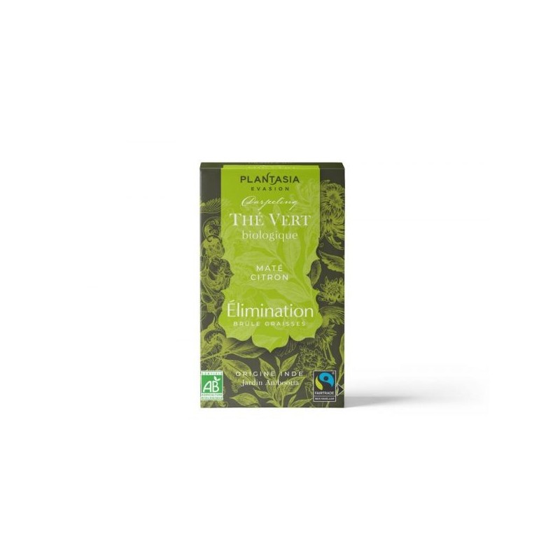 Thé vert Elimination Boîte 18 sachets