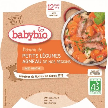 Menu Navarin de petits Légumes Agneau à la Menthe