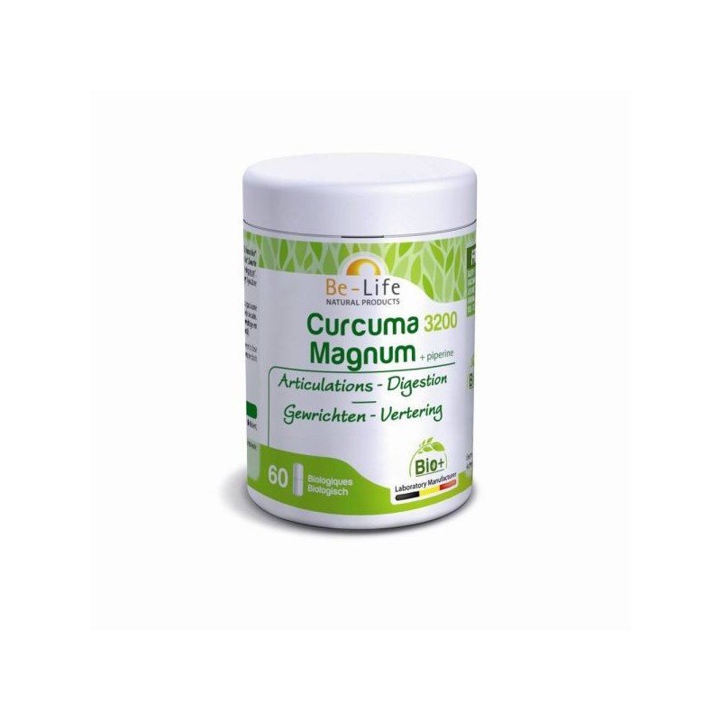 Curcuma 3200 + pipérine 60 gélules