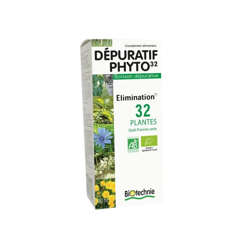 Dépuratif Phyto 32 Flacon 300 ml