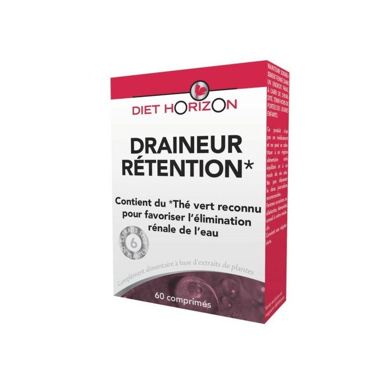 Draineur rétention 60 comprimés