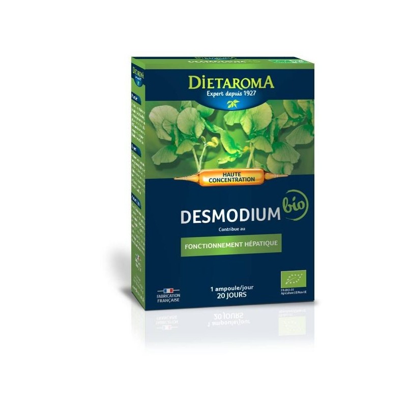 C.I.P. Desmodium 20 ampoules de 10 ml