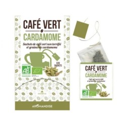 Mélange Café vert Cardamome Boîte 18 sachets