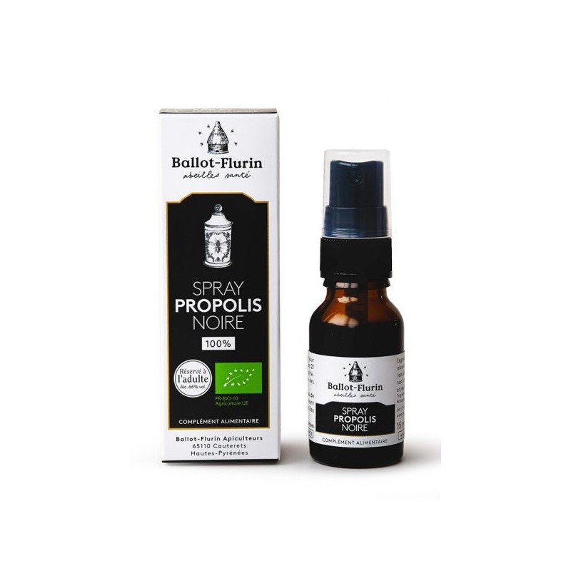 Spray Propolis noire Flacon 15 ml