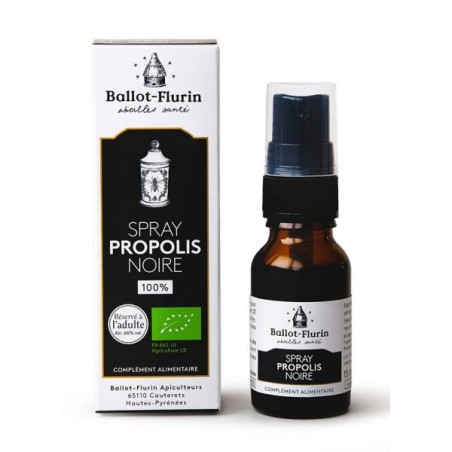 Spray Propolis noire Flacon 15 ml