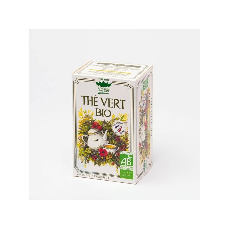 Thé vert Boîte 20 sachets