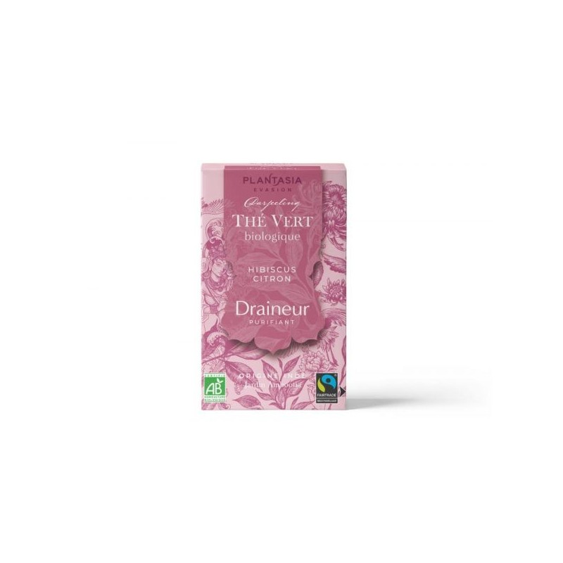 Thé vert Draineur Boîte 18 sachets