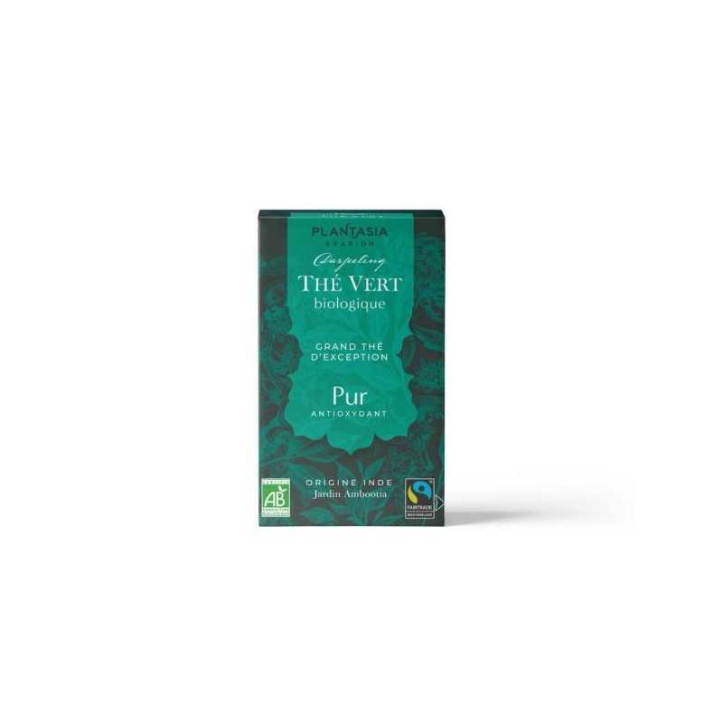 Thé vert Pur Boîte 18 sachets