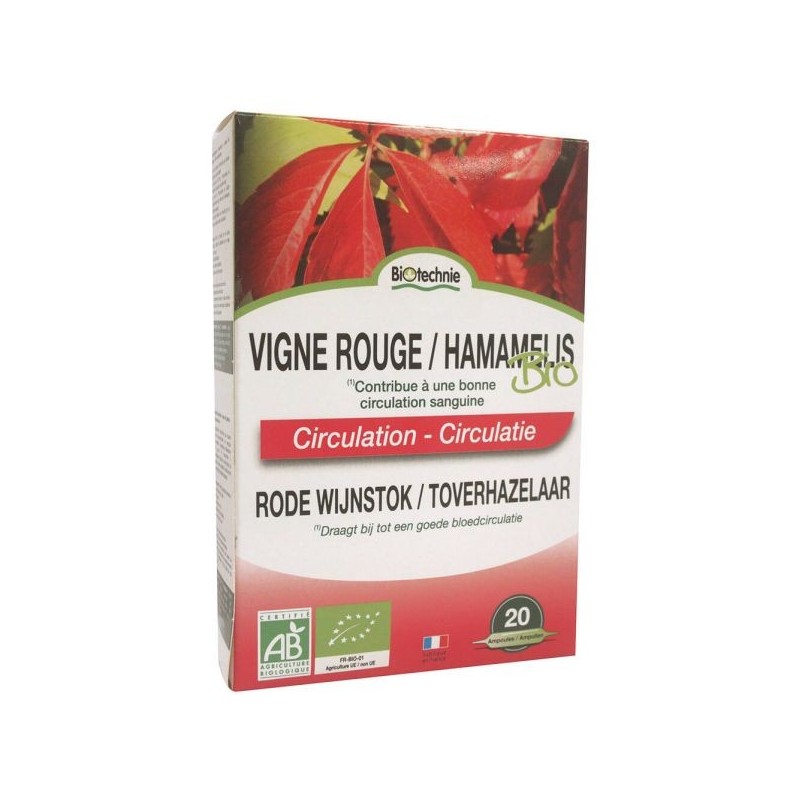 Vigne rouge / Hamamélis 20 ampoules
