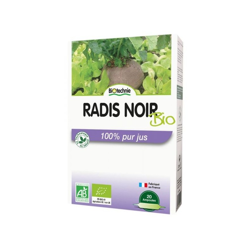 Radis noir 20 ampoules