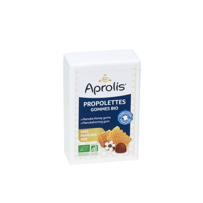 Gommes tendres  propolettes Propolis - miel Manuka 50 g