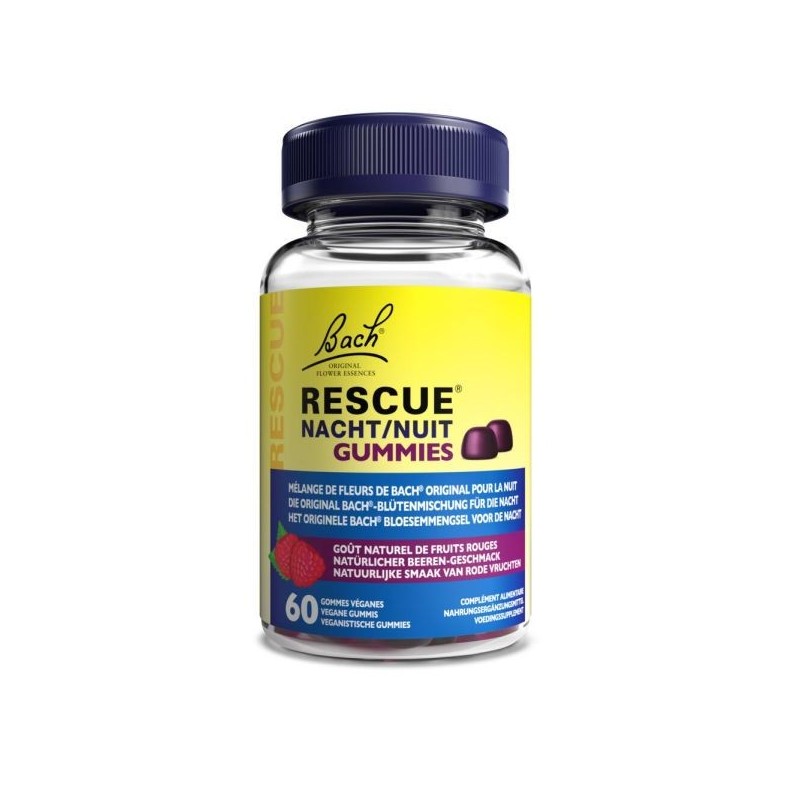 Rescue® Nuit gummies fruits rouges Boîte 50 g