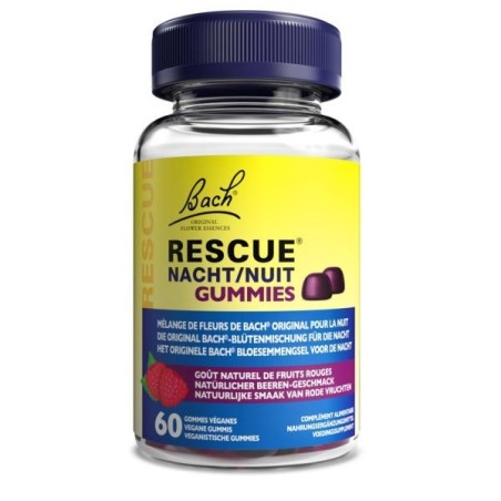 Rescue® Nuit gummies fruits rouges Boîte 50 g