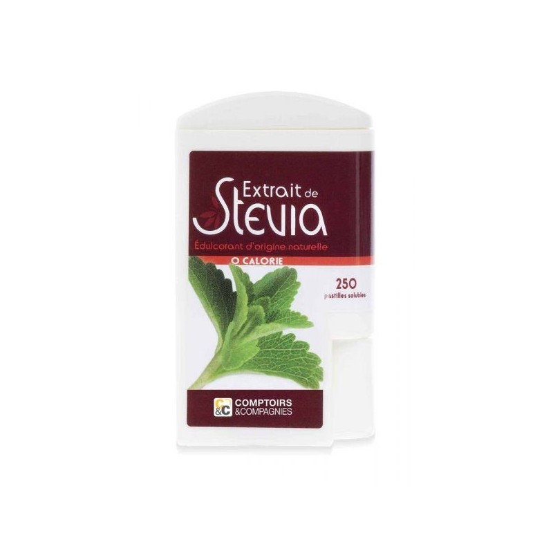Pastilles Stévia Recette sans amertume 250 pastilles