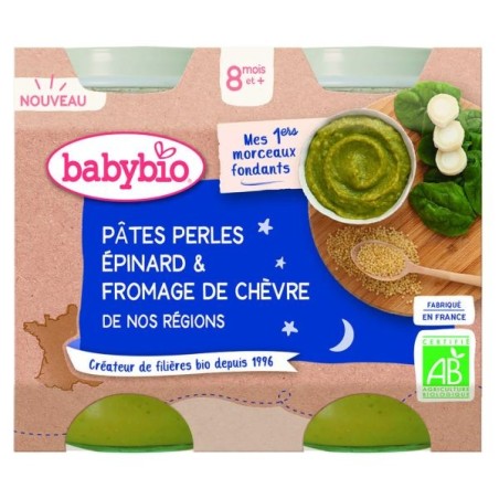 Petits pots Bonne nuit Pâtes