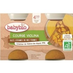 Courge Violina Lot de 2 pots de 130 g