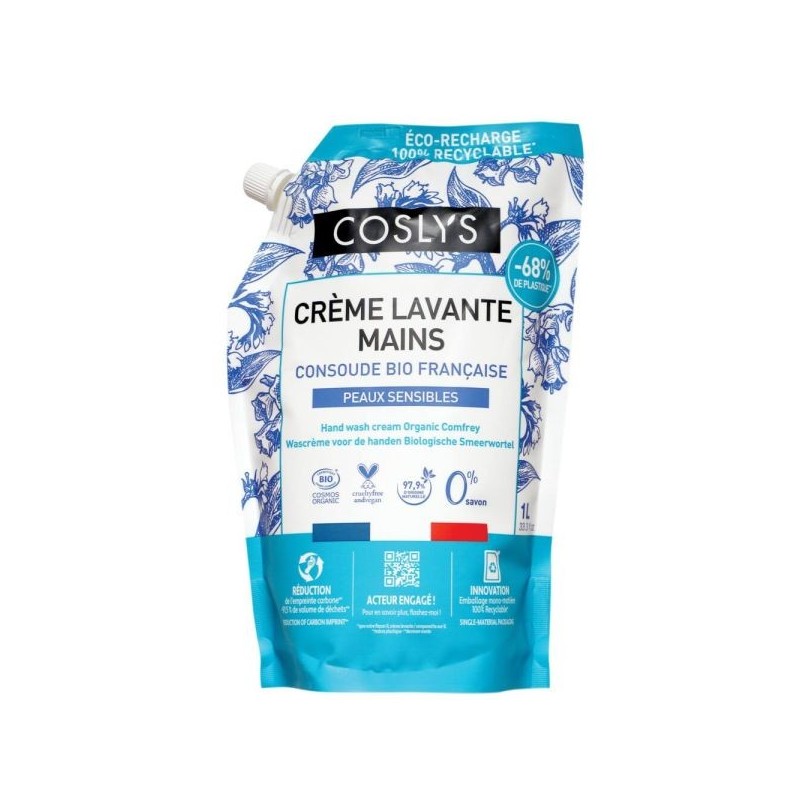 Crème lavante mains  Consoude Doypack 1 L