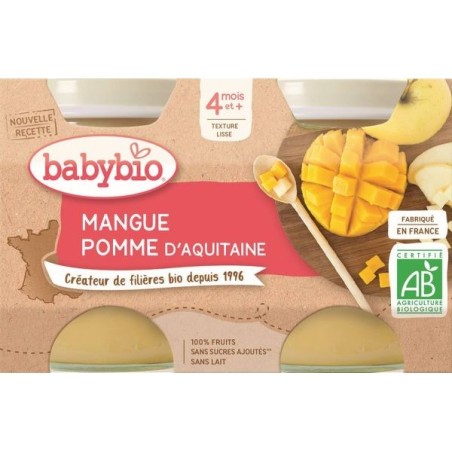 Mangue Pomme Lot de 2 pots de 130 g