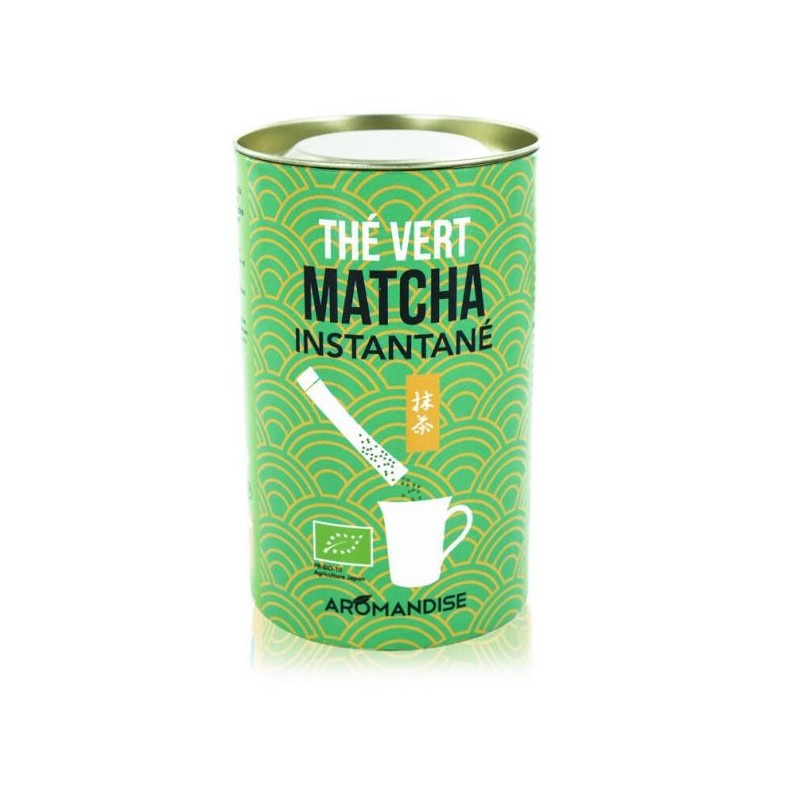 Sticks de thé instantané Matcha Boîte 25 sticks