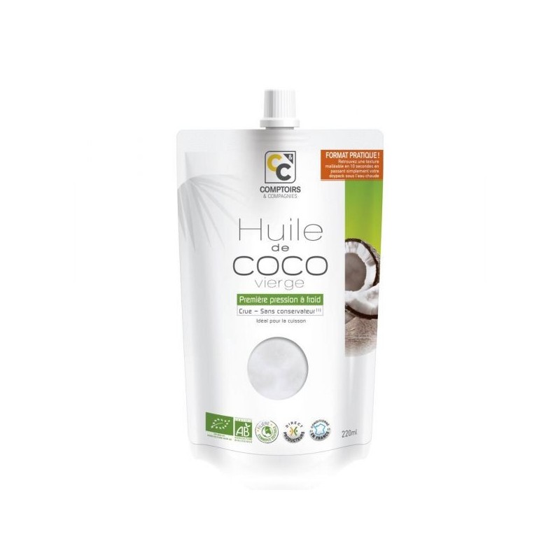 Huile de coco vierge  & Equitable 220 ml