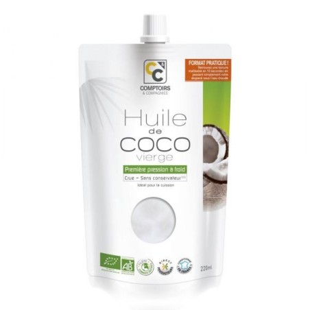 Huile de coco vierge  & Equitable 220 ml