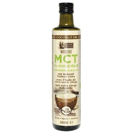 Huile DeLuxe MCT power et Huile de coco extra vierge