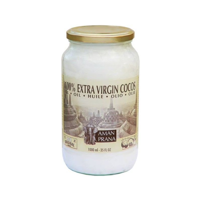 Huile extra vierge coco Pot 1000 ml