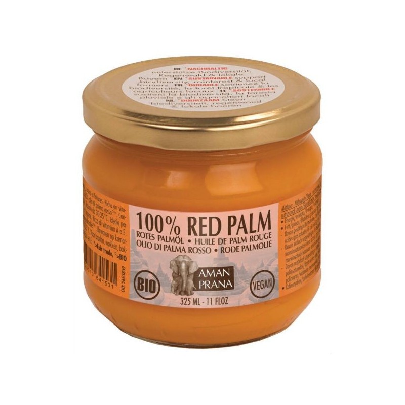 Huile extra vierge palme rouge Pot 325 ml