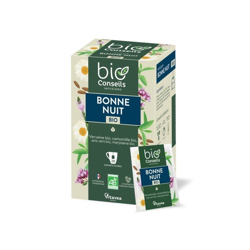 Infusion Bonne nuit Boîte 20 sachets