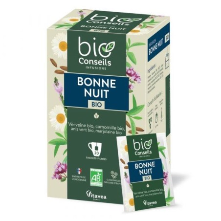 Infusion Bonne nuit Boîte 20 sachets