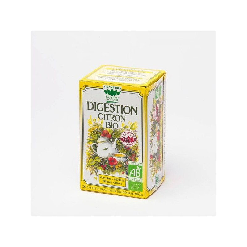 Digestion Citron Boîte 18 sachets