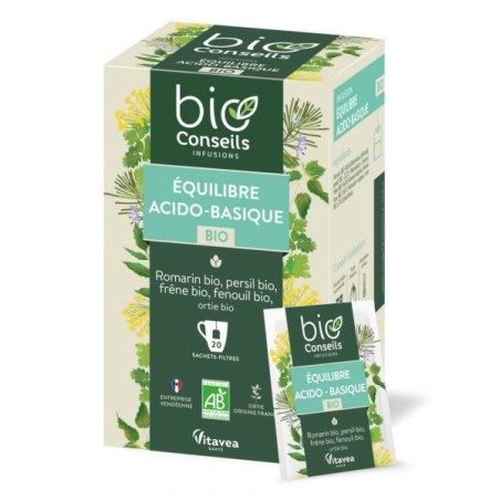 Infusion Equilibre acido-basique Boîte 20 sachets