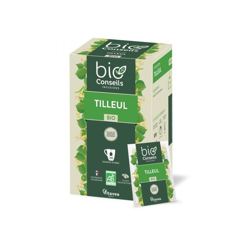 Infusion Tilleul Boîte 20 sachets