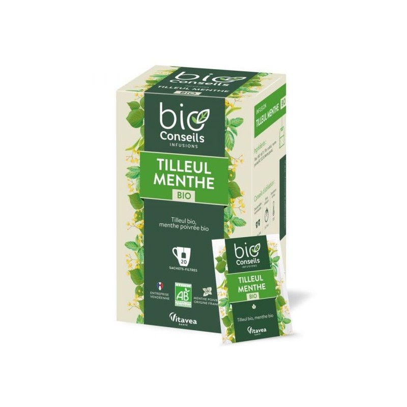Infusion Tilleul - Menthe Boîte 20 sachets