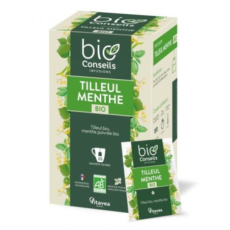 Infusion Tilleul - Menthe Boîte 20 sachets